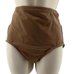 F.I.T. Figure Improving Technology Tummy Taming Panty Cocoa Womens Large